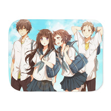 Load image into Gallery viewer, Hyuoka main members Sherpa Blanket