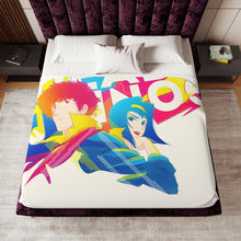 Load image into Gallery viewer, Anime Cowboy Bebop Sherpa Blanket