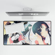 Load image into Gallery viewer, Anime Ookami-san to Shichinin no Nakama-tachi Mouse Pad (Desk Mat)