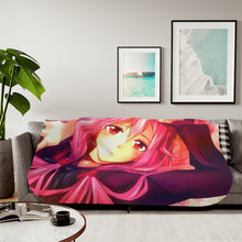 Load image into Gallery viewer, Anime Guilty Crown Sherpa Blanket