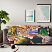 Load image into Gallery viewer, Saiyans vs Broly Sherpa Blanket