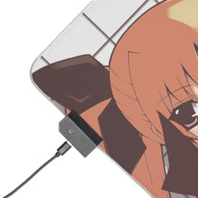 Load image into Gallery viewer, Magical Girl Lyrical Nanoha RGB LED Mouse Pad (Desk Mat)