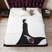 Load image into Gallery viewer, Anime Cowboy Bebop Sherpa Blanket