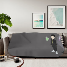 Load image into Gallery viewer, Mob Psycho 100 Arataka Reigen, Shigeo Kageyama, Ekubo Sherpa Blanket