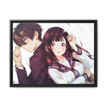 Load image into Gallery viewer, Hyouka Eru Chitanda Canvas Framed Art Print