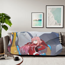 Load image into Gallery viewer, Anime Darling in the FranXX Sherpa Blanket
