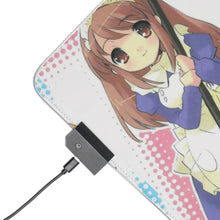 Load image into Gallery viewer, The Melancholy Of Haruhi Suzumiya RGB LED Mouse Pad (Desk Mat)