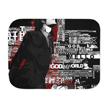 Load image into Gallery viewer, Anime Death Note Sherpa Blanket