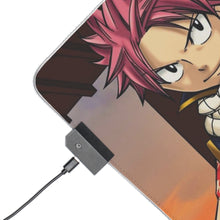 Load image into Gallery viewer, Fairy Tail Natsu Dragneel, Lucy Heartfilia RGB LED Mouse Pad (Desk Mat)