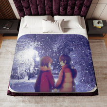 Load image into Gallery viewer, Anime ERASED Sherpa Blanket