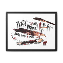 Load image into Gallery viewer, Death Note Canvas Framed Art Print