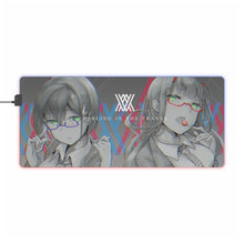 Load image into Gallery viewer, Ichigo, Zero Two RGB LED Mouse Pad (Desk Mat)