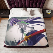 Load image into Gallery viewer, Highschool Of The Dead Sherpa Blanket