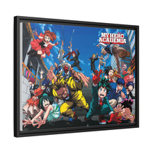 Load image into Gallery viewer, Formal Hero Academia Canvas Framed Art Print