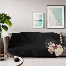 Load image into Gallery viewer, Anime Bleachr Sherpa Blanket