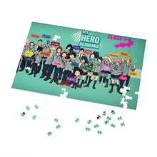 Load image into Gallery viewer, My Hero Academia Izuku Midoriya, Katsuki Bakugou, Shouta Aizawa, Tsuyu Asui Jigsaw Puzzle