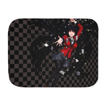 Load image into Gallery viewer, Anime Kakegurui Sherpa Blanket