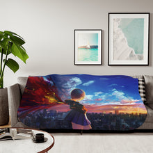 Load image into Gallery viewer, Anime Tokyo Ghoul Sherpa Blanket