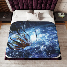 Load image into Gallery viewer, Guilty Crown Inori Yuzuriha Sherpa Blanket