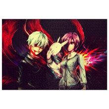 Load image into Gallery viewer, Tokyo Ghoul-Kaneki and Touka Jigsaw Puzzle