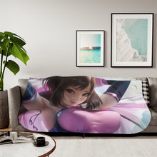 Load image into Gallery viewer, Ochako by Sakimichan Sherpa Blanket