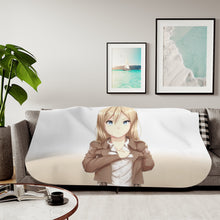 Load image into Gallery viewer, Anime Attack On Titan Sherpa Blanket