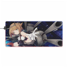 Load image into Gallery viewer, Nagato-class Battleship: Mutsu RGB LED Mouse Pad (Desk Mat)