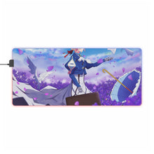 Load image into Gallery viewer, Violet Evergarden Violet Evergarden RGB LED Mouse Pad (Desk Mat)