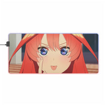 Load image into Gallery viewer, The Quintessential Quintuplets RGB LED Mouse Pad (Desk Mat)