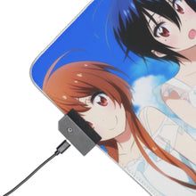 Load image into Gallery viewer, Nisekoi Chitoge Kirisaki, Kosaki Onodera, Seishirou Tsugumi, Marika Tachibana, Ruri Miyamoto RGB LED Mouse Pad (Desk Mat)