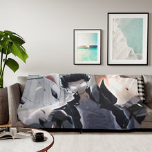 Load image into Gallery viewer, Mob Psycho 100 Shigeo Kageyama Sherpa Blanket