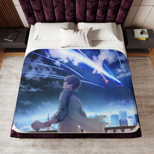 Load image into Gallery viewer, Your Name. Sherpa Blanket