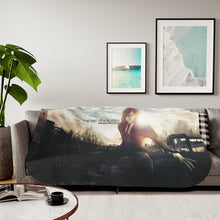 Load image into Gallery viewer, Black Butler Sherpa Blanket