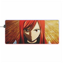 Load image into Gallery viewer, Erza Scarlet RGB LED Mouse Pad (Desk Mat)