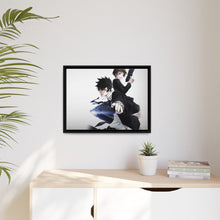Load image into Gallery viewer, Shinya Kogami And Akane Tsunemori Together Canvas Framed Art Print