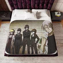 Load image into Gallery viewer, Psycho-Pass Inspecters With the villain Sherpa Blanket