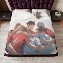 Load image into Gallery viewer, Anime Haikyu!! Sherpa Blanket