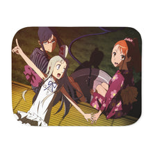 Load image into Gallery viewer, Anohana Sherpa Blanket