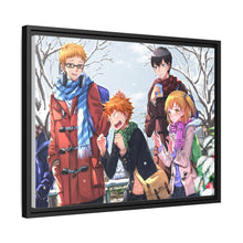 Load image into Gallery viewer, Hinata Shouyou, Kageyama Tobio, Yachi Hitoka Canvas Framed Art Print
