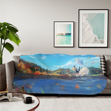Load image into Gallery viewer, Anime Violet Evergardenr Sherpa Blanket