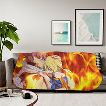 Load image into Gallery viewer, Anime Fairy Tail Sherpa Blanket
