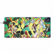 Load image into Gallery viewer, My Hero Academia Izuku Midoriya, Katsuki Bakugou, All Might, Tenya Iida, Tsuyu Asui RGB LED Mouse Pad (Desk Mat)