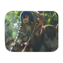 Load image into Gallery viewer, Roxy & Rudeus Sherpa Blanket