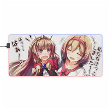 Load image into Gallery viewer, Granblue Fantasy Cagliostro, Djeeta, Granblue Fantasy RGB LED Mouse Pad (Desk Mat)