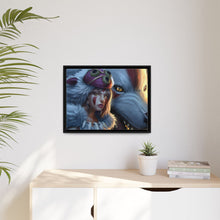 Load image into Gallery viewer, Princess Mononoke Canvas Framed Art Print
