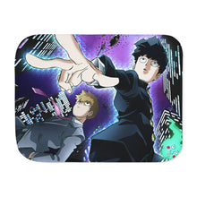 Load image into Gallery viewer, Mob Psycho 100 Arataka Reigen, Shigeo Kageyama, Ekubo Sherpa Blanket