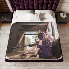 Load image into Gallery viewer, Kaguya and Chika Sherpa Blanket