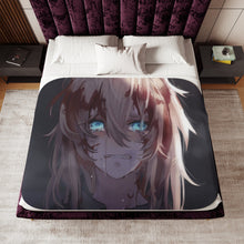 Load image into Gallery viewer, Anime Violet Evergarden Sherpa Blanket