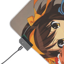 Load image into Gallery viewer, The Melancholy Of Haruhi Suzumiya RGB LED Mouse Pad (Desk Mat)