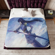 Load image into Gallery viewer, Anime Kill La Kill Sherpa Blanket